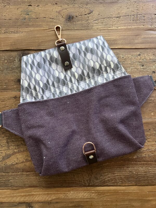 Phoebe Belt Bag - Purple - Image 2