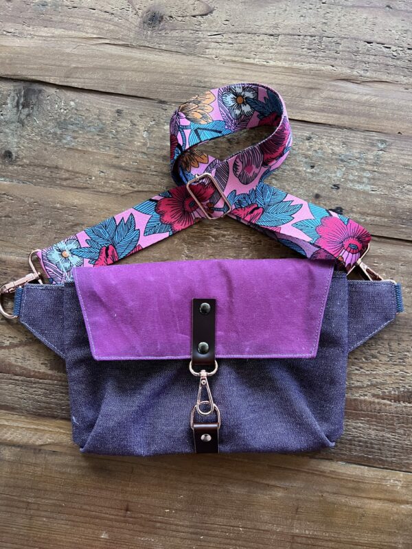 Phoebe Belt Bag - Purple