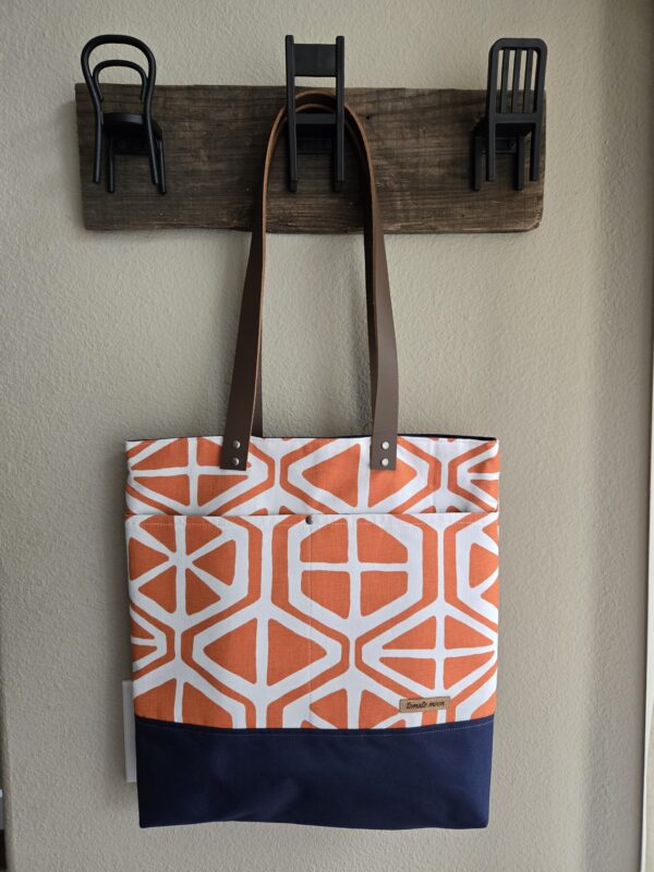 Leda Tote - Orange Mod
