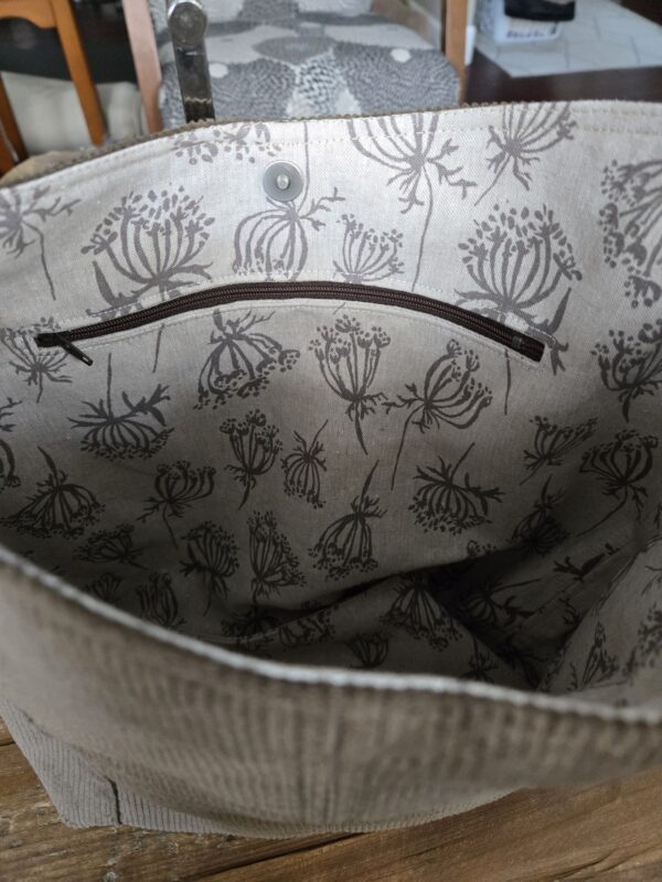 Compass Tote - Brown 2 - Image 3