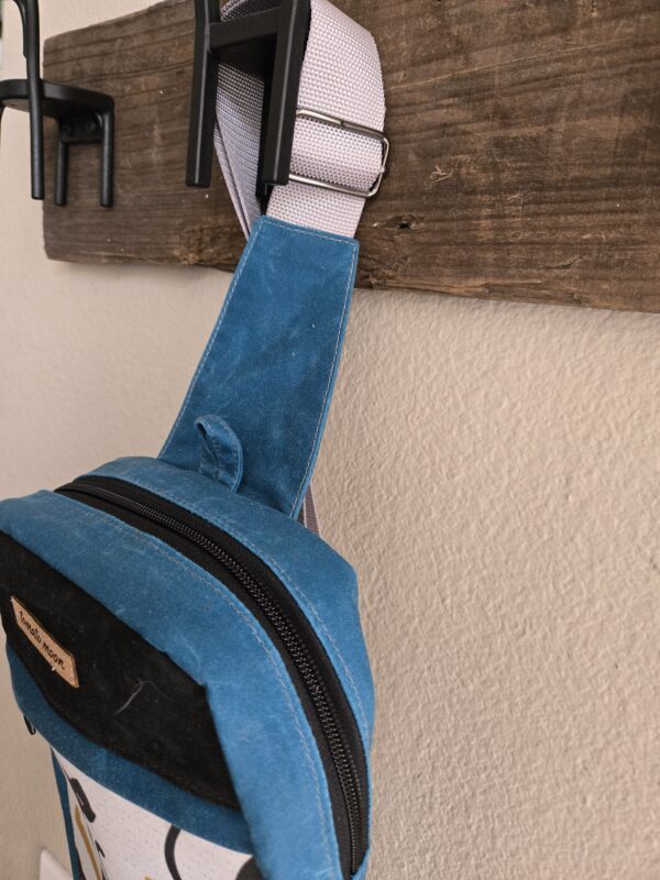 Artemis Sling - Mid-century cats Blue - Image 2