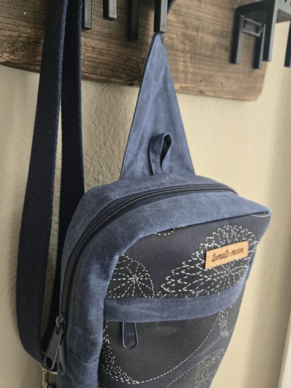 Artemis Sling - Navy Sashiko - Image 3
