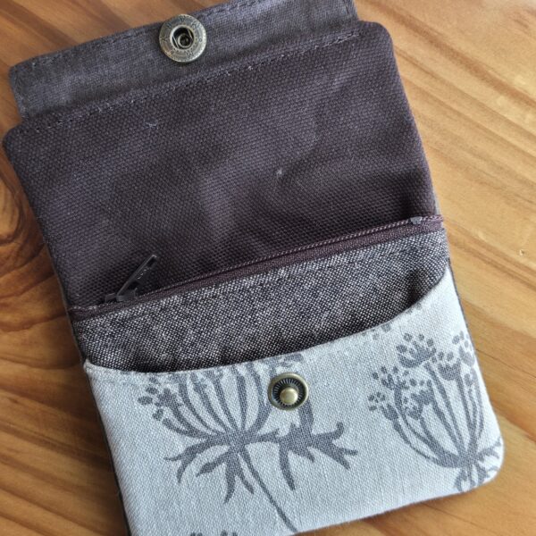 Puck Wallet - Brown Corduroy - Image 2