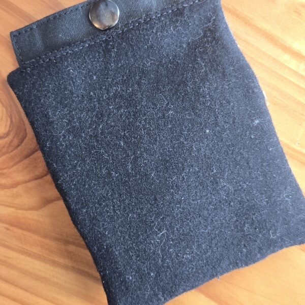 Puck Wallet - Black Floral 2 - Image 2
