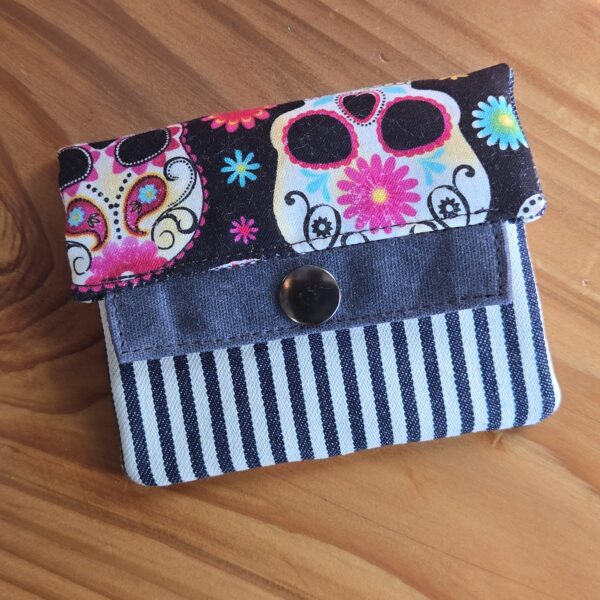 Puck Wallet - Sugar Skulls 1