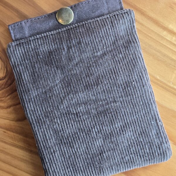 Puck Wallet - Brown Corduroy - Image 3