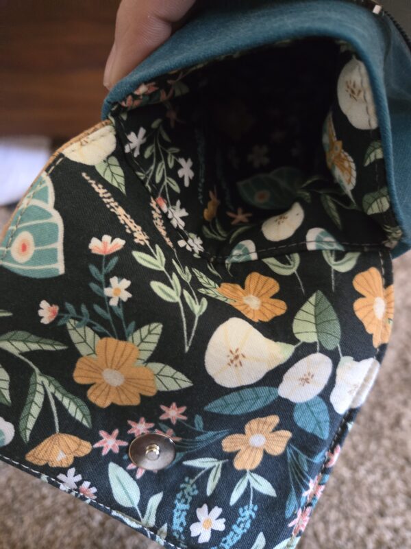 Orbit Phone Sling Teal and Cork - Image 2