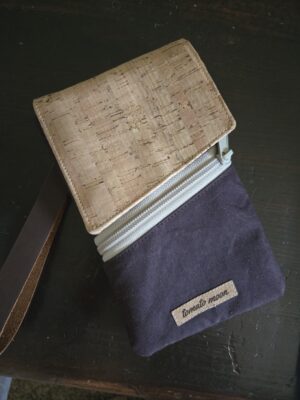 Orbit Phone Sling Chocolate and Cork
