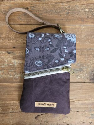 Orbit Phone Sling - Chocolate Floral