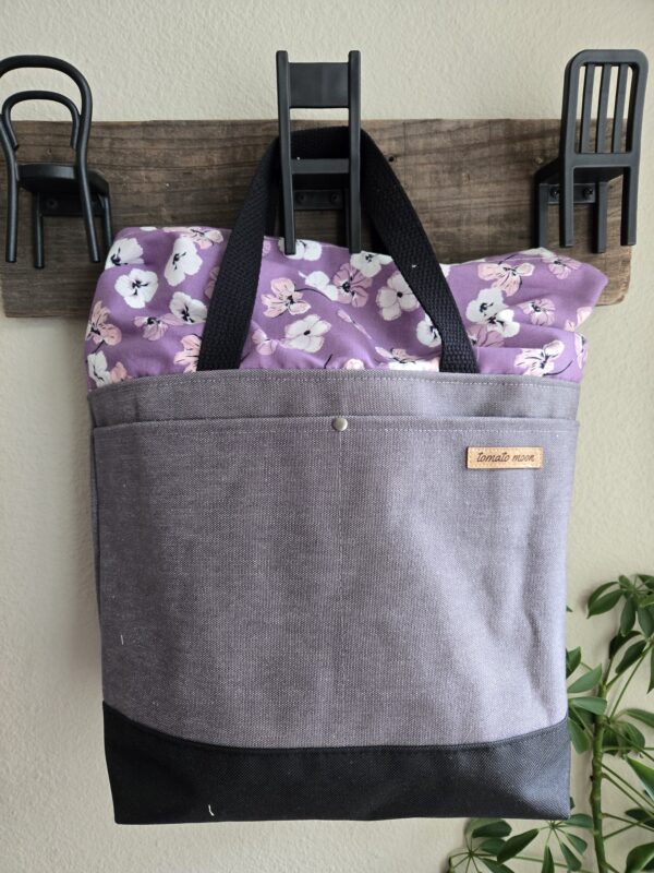 Oberon Bucket - Large - Smokey Gray Canvas
