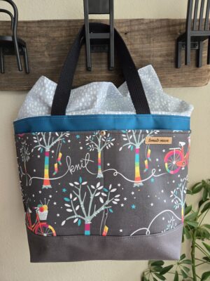 Oberon Bucket - Large - Proud Knitter - Teal