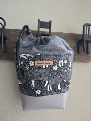 Satellite Crossbody - Woodblock Sheep
