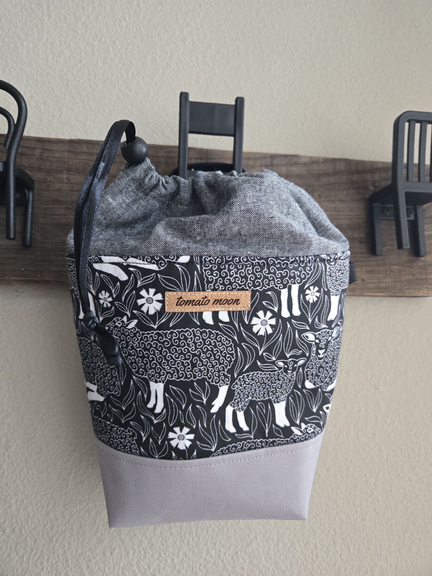 Satellite Crossbody - Woodblock Sheep