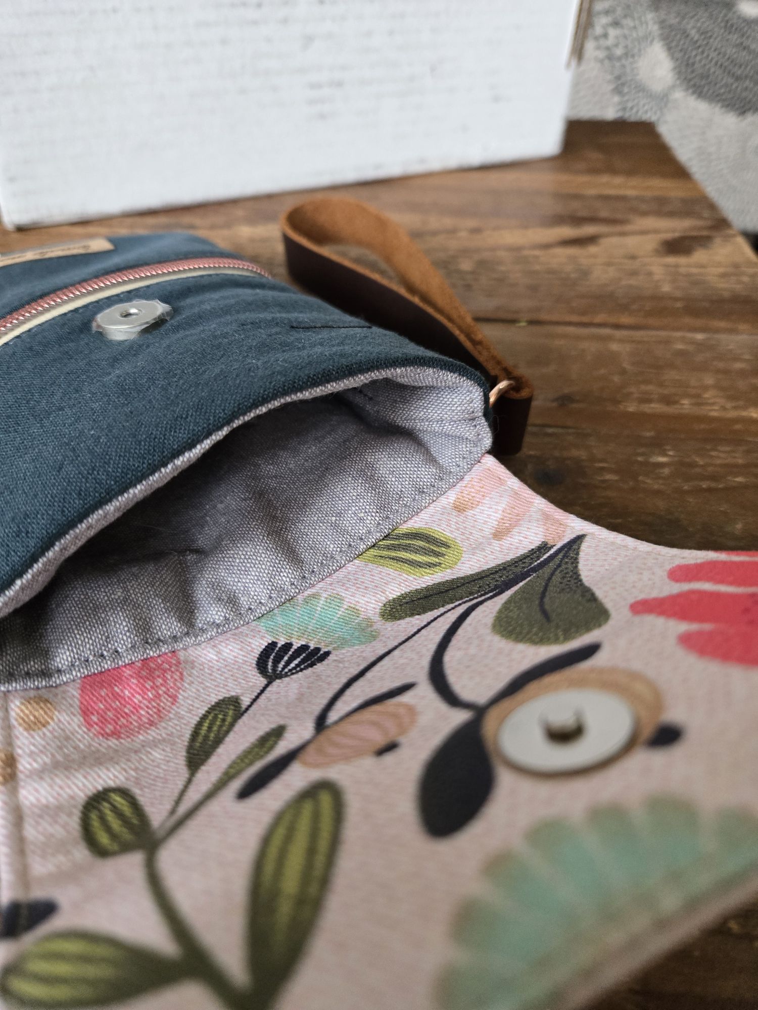 Orbit Phone Sling Blue Boho Blossom - Image 2