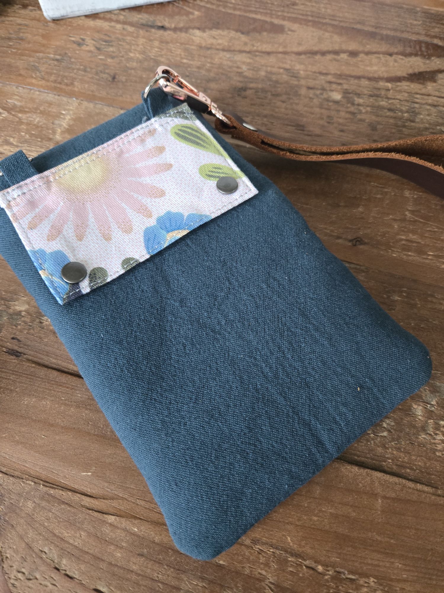 Orbit Phone Sling Blue Boho Blossom - Image 3